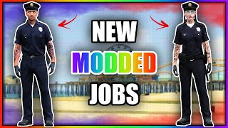 GTA5 I NEW WORKING MODDED OUTFIT JOBS POLICE Badge COP Outfits PS ONLY [upl. by Kcor]