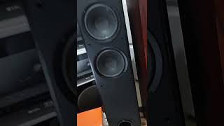 Floorstander Speaker Yamaha NSF160 Playing Melodic Techno Short [upl. by Ahsiem]