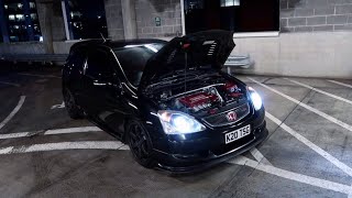 CRAZY Honda Civic TYPE R EP3 My First Drive in a VTEC [upl. by Farhsa]