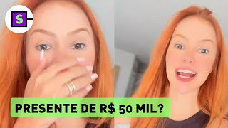 Mirela Janis ganha presente de casamento de R 50 mil e fica chocada Não vai acreditar [upl. by Goebel642]