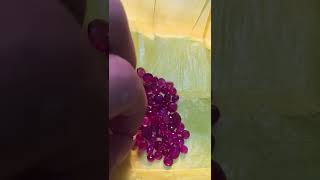 Natural rhodolite garnet [upl. by Anilahs]