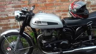 Norton Atlas 750 test ride prior to engine work by Performance Classics [upl. by Lebama386]