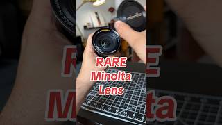 A Rare Vintage Lens The Minolta 17mm f4 MD MC Camera Lens [upl. by Aretha]