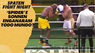 Anderson Silva e Chael Sonnen fingiram lutar  resultados SPATEN FIGHT NIGHT [upl. by Aray]