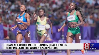 Hamdennative Alexis Holmes qualifies for semifinals at 2024 Paris Olympics [upl. by Aneek]