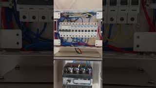 Mcb panel changeover connection trending shorts video [upl. by Endaira]