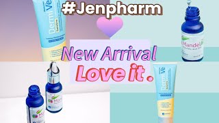 New Product Launch of Jenpharm💞  face Moisturizer MandelAC Serum 💞 [upl. by Pincas677]