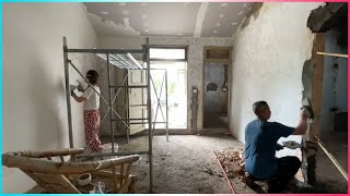 Transforming a Crumbling Abandoned House with a Sustainable Steel Frame 🏚️🔧 EcoFriendly Renovation [upl. by Pozzy]