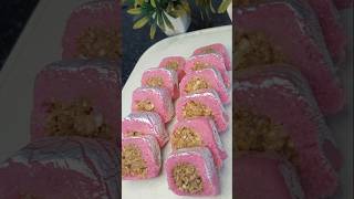 Nariyal burada milk powder se bnaye Halwai style mithai recipe sweet viralvideo shortvideo [upl. by Pufahl]