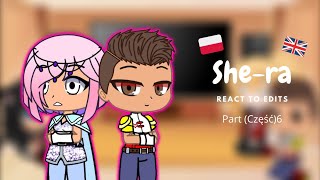 🇬🇧 shera react to edits 🇵🇱 part6 [upl. by Yirinec718]