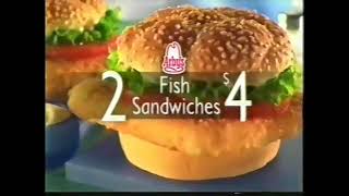 Arbys Fish Sandwiches commercial 2004 [upl. by Corry]