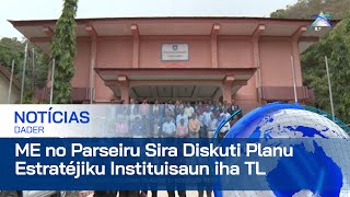 ME ho Parseiru ADB no INDMO Diskuti Planu Estratéjiku ba Instituisaun TVET iha TimorLeste [upl. by Prosper603]