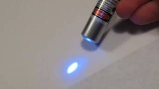 Blu Ray Laser Pointer from DealExtreme [upl. by Utta]