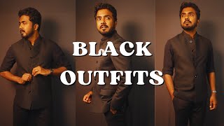 quotStyling Tips Elevating Black Pant amp Black Shirt Outfitsquot  How to Wear Black with style [upl. by Cho]