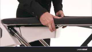 Laurastar  How to adjust the height of your ironing system [upl. by Maris]