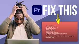 How To Relink Offline Media In Adobe Premiere Pro [upl. by Eigram778]