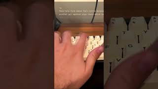 Zoom65  All Foams  Matcha Latte Switches keyboardasmr typingspeedtest [upl. by Yuh]