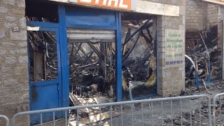 Incendie dans un magasin de motoculture [upl. by Algar702]