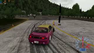 Nissan Silvia s14Fumi CarPack drift on Zeljava 2024 track  Assetto Corsa [upl. by Yorgerg]