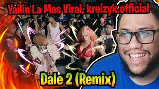 Reaccion A Yailin La Mas Viral ‪kreizykofficial‬  Dale 2 Remix Video Oficial [upl. by Atsillac16]