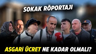 quotAsgari ücret sizce ne kadar olmalıquot  SOKAK RÖPORTAJLARI  SOKAK KUŞU [upl. by Anoblav]