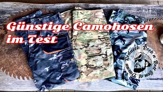 Günstige Tarnhosen im Test Camouflage Arbeitshose Paintball Hose Trekking Hose Outdoor Hose [upl. by Nylehtak]