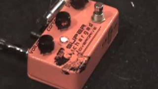 Catalinbread Supercharged Overdrive guitar effects pedal demo [upl. by Mauro446]