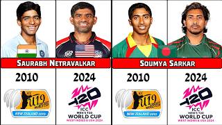 2010 Under 19 World Cup Players in 2024 T20 World Cup [upl. by Eiramlirpa]