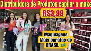 😱DISTRIBUIDORA DE PRODUTOS KITS CAPILARES E MAQUIAGENS  NUNCA VI TÃO BARATOS 🎉😱 [upl. by Nilde54]