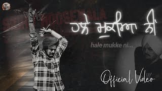 Jugnee  Hale Mukkeya Ni  Tribute To Sidhu Moosewala Official Video [upl. by Farl159]