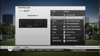 Fifa 12  How to change your controls PC [upl. by Lanni]