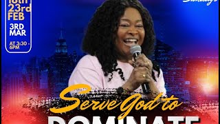 SERVE GOD TO BETTER DOMINATE  with Pastor Koffi TUKALA  Sunday 25th February 2024 [upl. by Aviva]