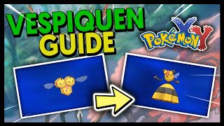 HOW TO EVOLVE COMBEE INTO VESPIQUEN ON POKEMON X AND Y [upl. by Artur628]