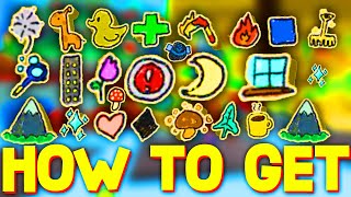 HOW TO GET ALL STICKERS FOR BEESMAS QUESTS in BEE SWARM SIMULATOR ROBLOX [upl. by Fagen]