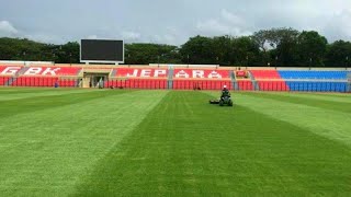 UPDATE AKHIRNYA GAWANG DIPASANG SEGERA DICEK FIFA UPDATE STADION GBK JEPARA [upl. by Hayimas204]