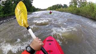 Schoharie Creek Kayak  Power House Road to Mill Point [upl. by Ojyram87]