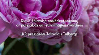 Latvijas Kristīgā radio prezidenta Tālivalža Tālberga uzruna  31052024 [upl. by Trinatte]