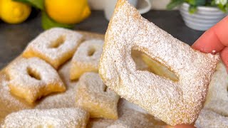 Beignets au Citron  SANS FOUR NI Friture  3 Ingrédients  Recette au Air Fryer [upl. by Leahcimal]