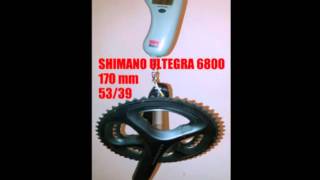 Peso Guarniture FSA SHIMANO SRAM WEIGHT CRANKSET [upl. by Aihsas]