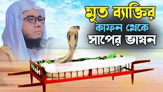 মৃত ব্যাক্তির কাফন থেকে সাপের ভাষন মুফতি শাহিদুর রহমান ওয়াজ mufti shahidur rahman mahmudabadi new [upl. by Neiht511]