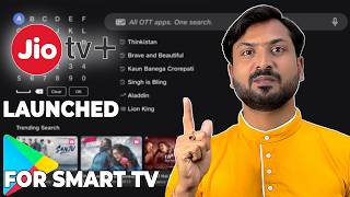 JioTV Plus App for Smart Android TV Officially Launched How to Install JIO TV on Android TV [upl. by Cahilly]