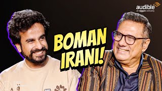 Boman Irani  Munna Bhai Acting and Sorkin  The Longest Interview S2  Presented by Audible [upl. by Schroth]