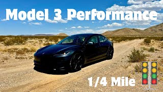 2024 Model 3 Performance VS BMW M8 Competition XDrive 14 Mile for Midnight Mayhem 🏁 [upl. by Yaj327]