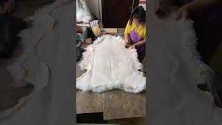 Palm mat mattress kang mat tatami mat high quality sheep skin quick hand [upl. by Eamanna557]