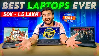 Choose BEST Gaming Laptops Rs 50K 15 Lakh 🤯 Flipkart Big Billion Days Sale 2023 [upl. by Nehttam280]