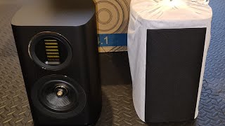 Unboxing  Wharfedale Evo 41 speakers [upl. by Ilesara]