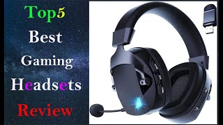 Top 5 Best Gaming Headsets Review 2024 [upl. by Ialocin]