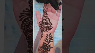 Mehndi designs 🥰  songs trending mehandi music wedding reels reception [upl. by Caresa451]