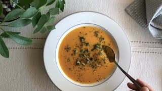 Healthy carrot and potato one pot soup  easy and delicious [upl. by Clorinda]