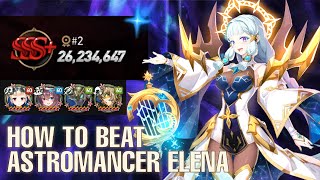 Epic Seven  Hall of Trials  Rampaging Astromancer Elena  0819  0902 [upl. by Sherrill]